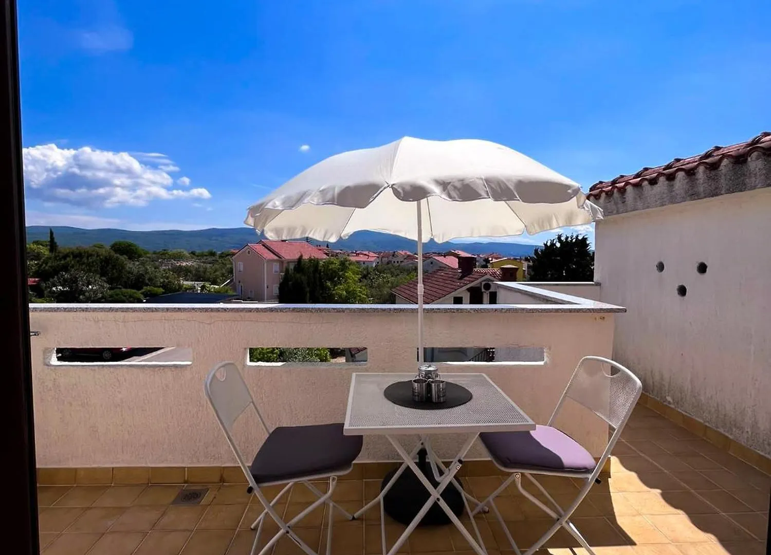 Private Room With Terrace And Free Parking Krk Town 0*,